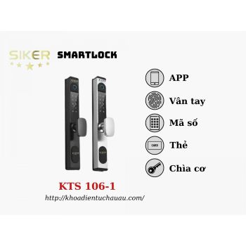 KHÓA THÔNG MINH SIKER SMARTLOCK KTS 106-1S
