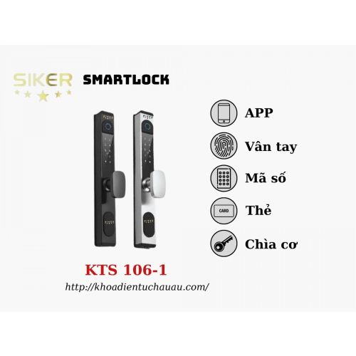 KHÓA THÔNG MINH SIKER SMARTLOCK KTS 106-1S