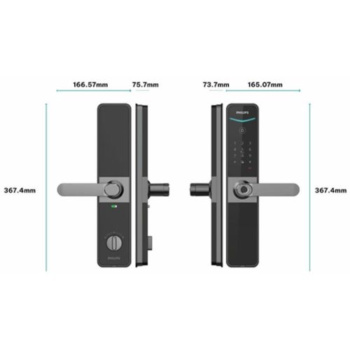 KHÓA CỬA THÔNG MINH PHILIPS DDL610-5HBS