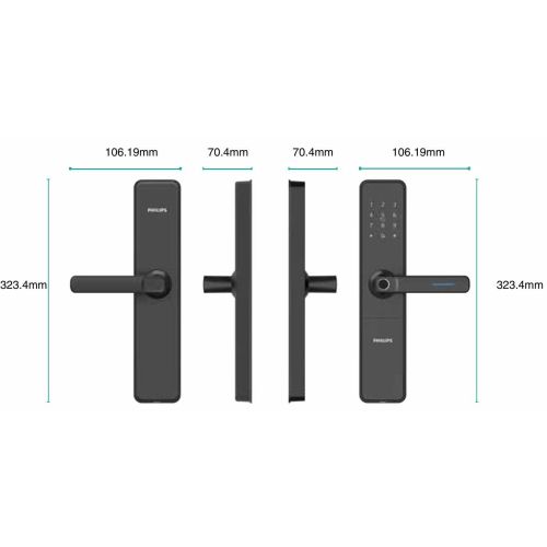 KHÓA CỬA THÔNG MINH PHILIPS DDL609-5HS
