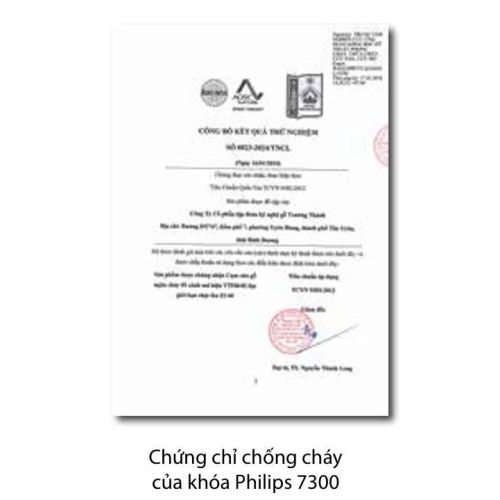 KHÓA CỬA VÂN TAY PHILIPS 7300