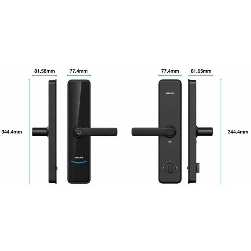 KHÓA CỬA THÔNG MINH PHILIPS DDL603E-HWS CAO CẤP