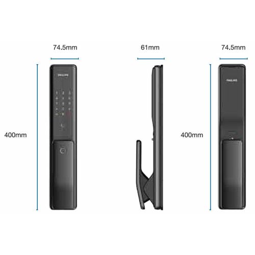 KHÓA CỬA VÂN TAY PHILIPS ALPHA CHÍNH HÃNG