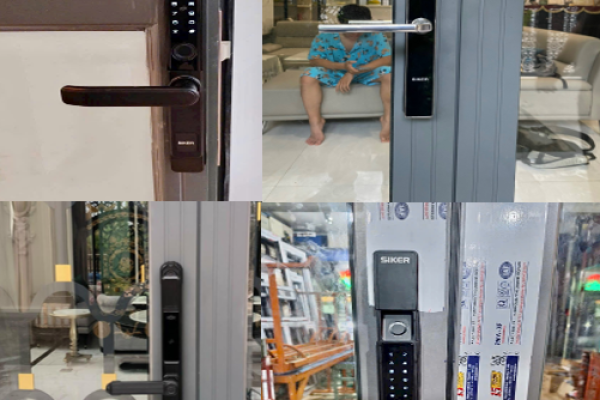 TOP NHỮNG MẪU KHÓA ĐIỆN TỬ DÀNH CHO CỬA NHÔM ĐƯỢC BÁN CHẠY NHÀ SIKER