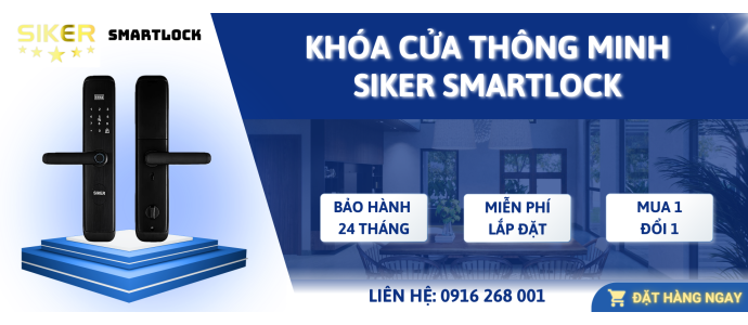 khóa vân tay SIKER SMARTLOCK